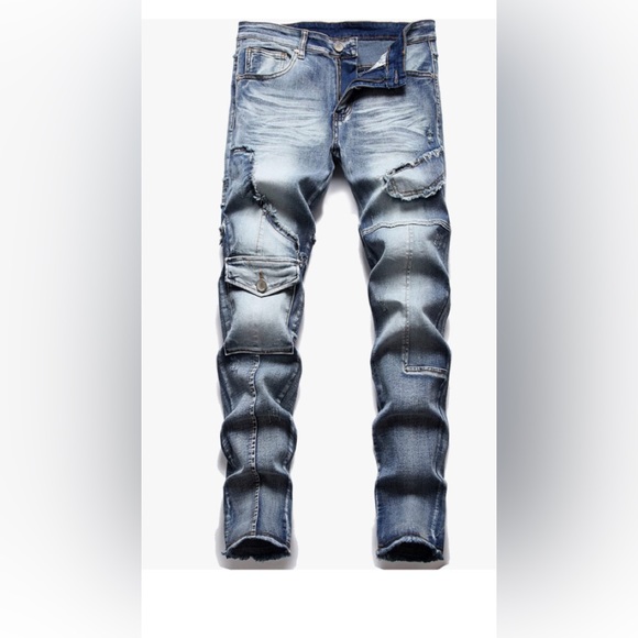 Other - New Men's Designer Street Jeans Multiple Sizes